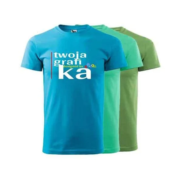 Koszulka unisex Malfini Heavy New z Twoim nadrukiem