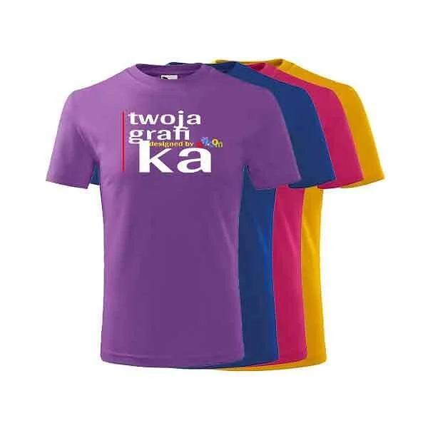 Koszulka dziecięca Malfini CLASSIC NEW z Twoim nadrukiem